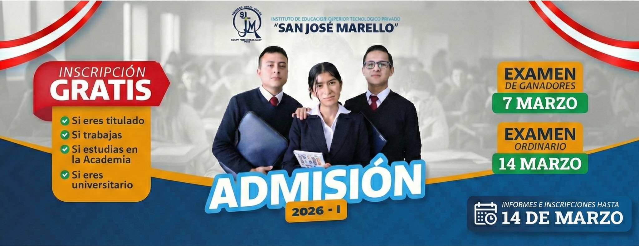 Admisión 2026
